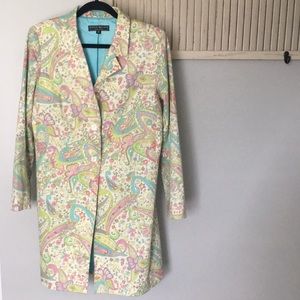 Vintage Harris Wallace New York Size 10 trench